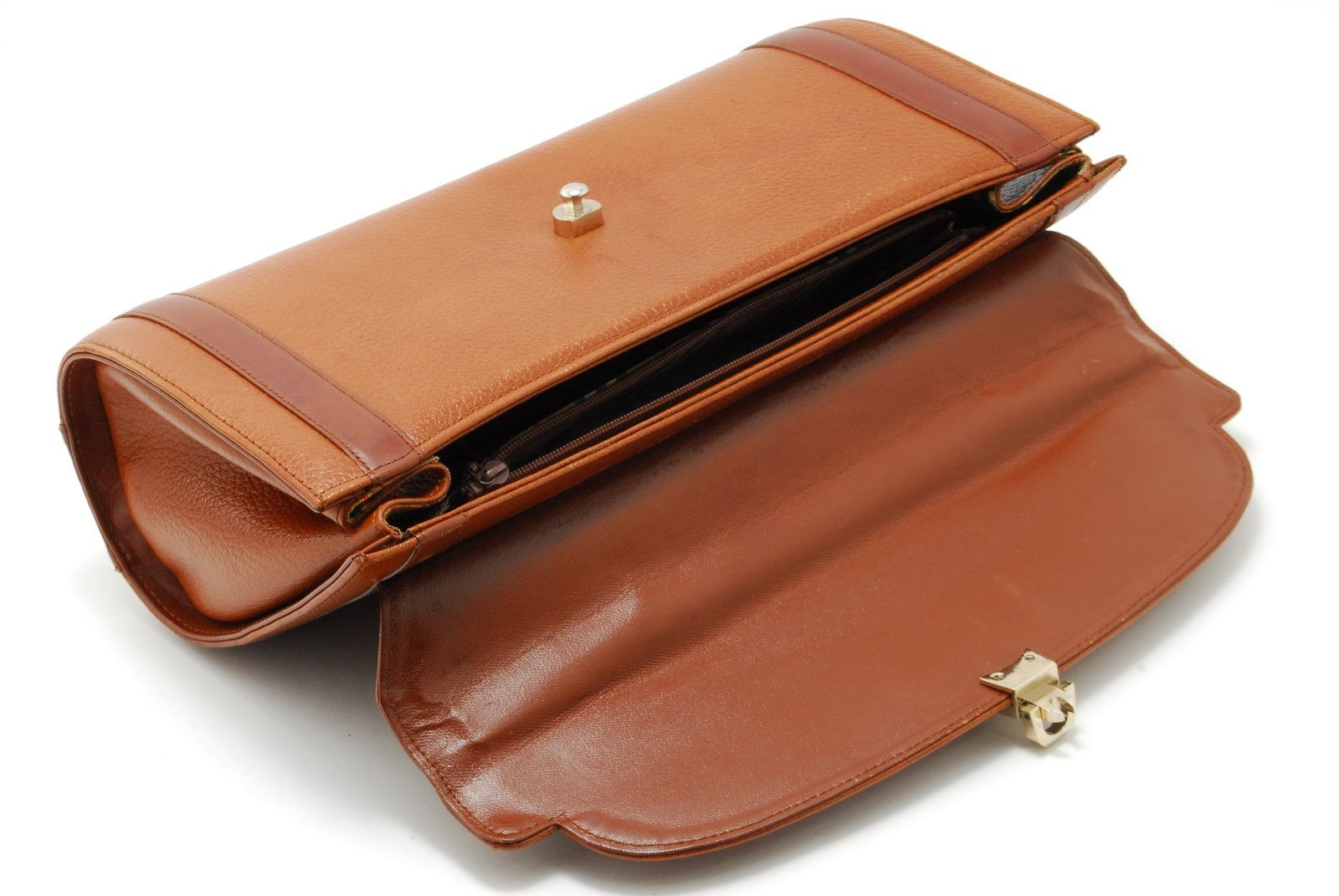 Burberry Nova Check Hand Tote Bag - Brown, Leather