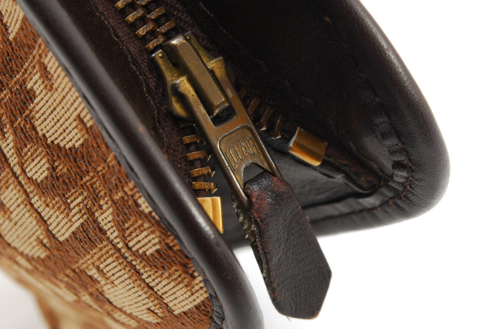 Dior Christian Trotter Clutch - Brown, Canvas Leather