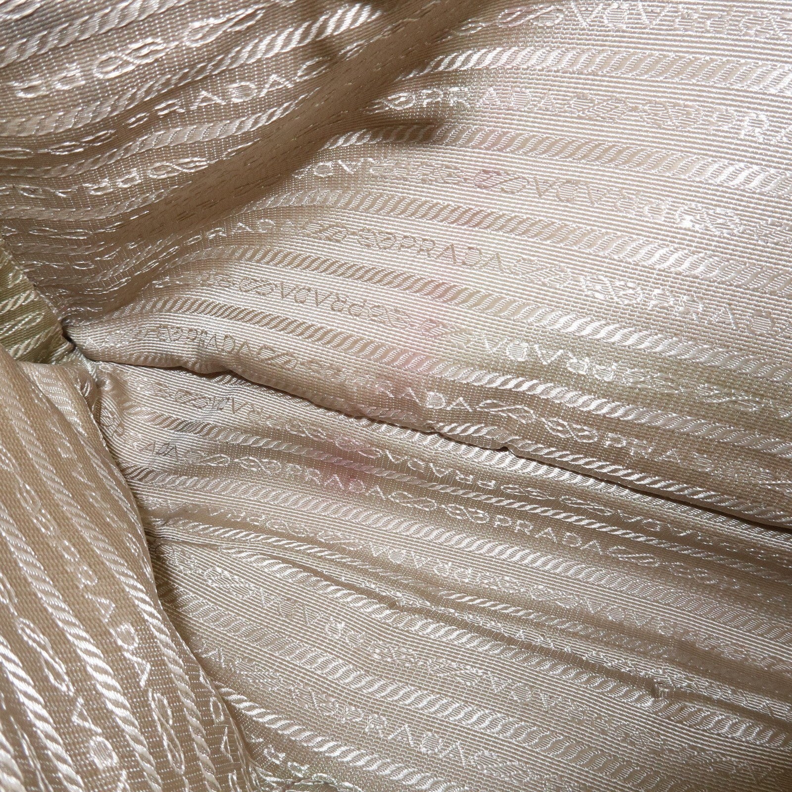 Prada Hand Bag - Greige, Saffiano Leather