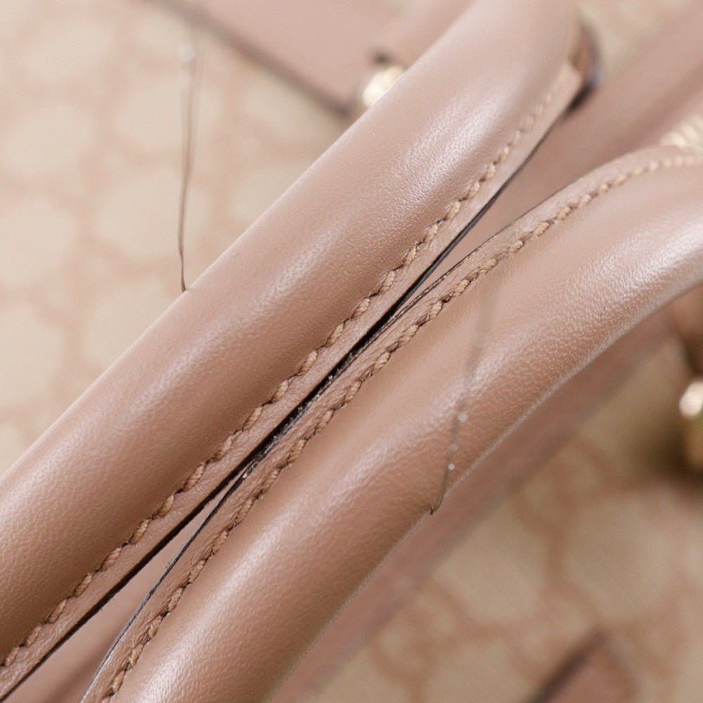 Gucci Boston Bag - Pink Beige, GG Supreme Canvas