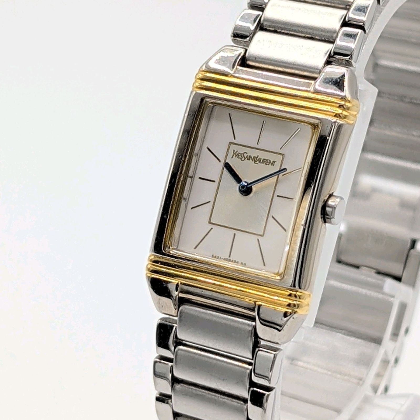 Saint Laurent 5421-H04732 Watch - Silver Gold, Stainless Steel