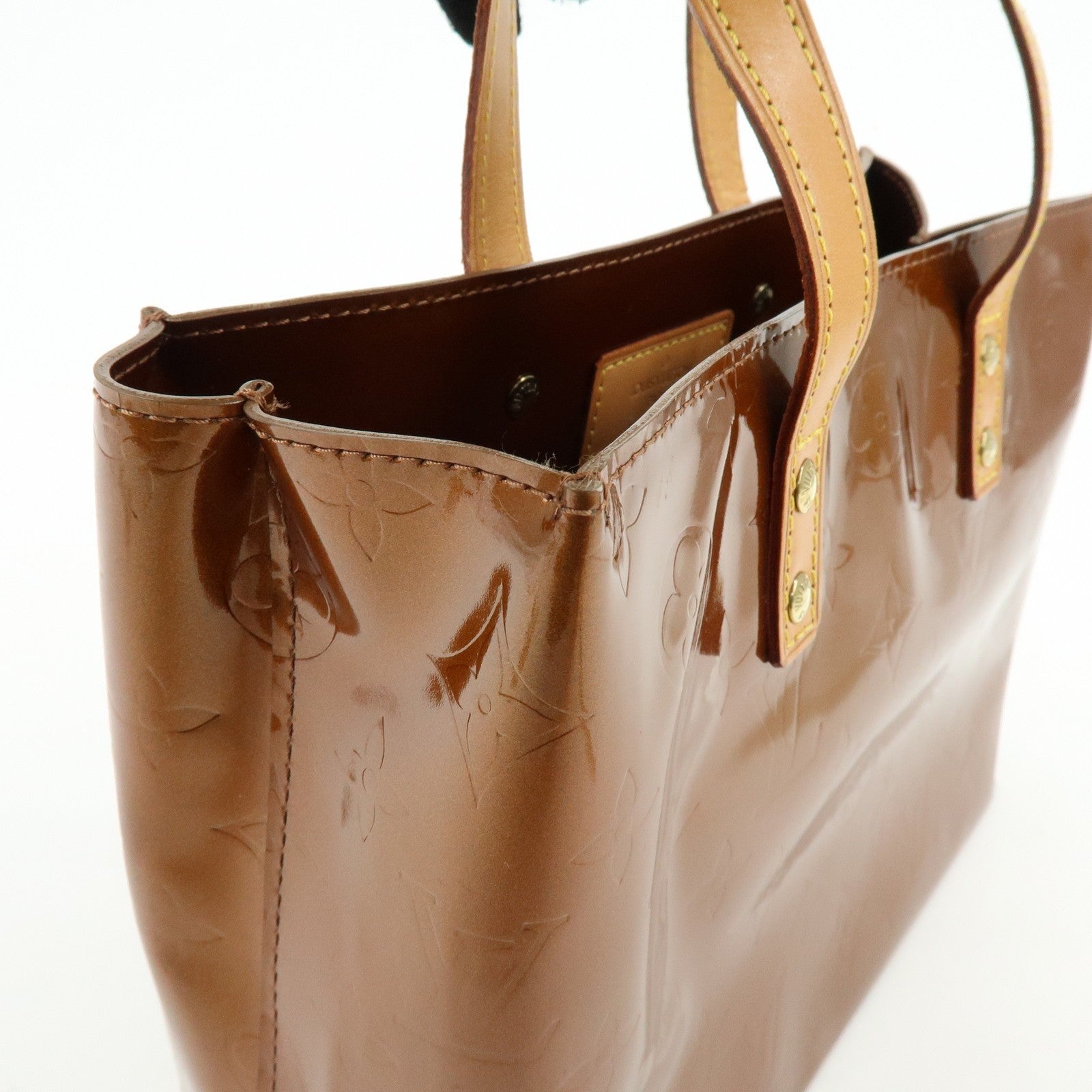 Louis Vuitton Hand Bag - Bronze, Vernis Leather