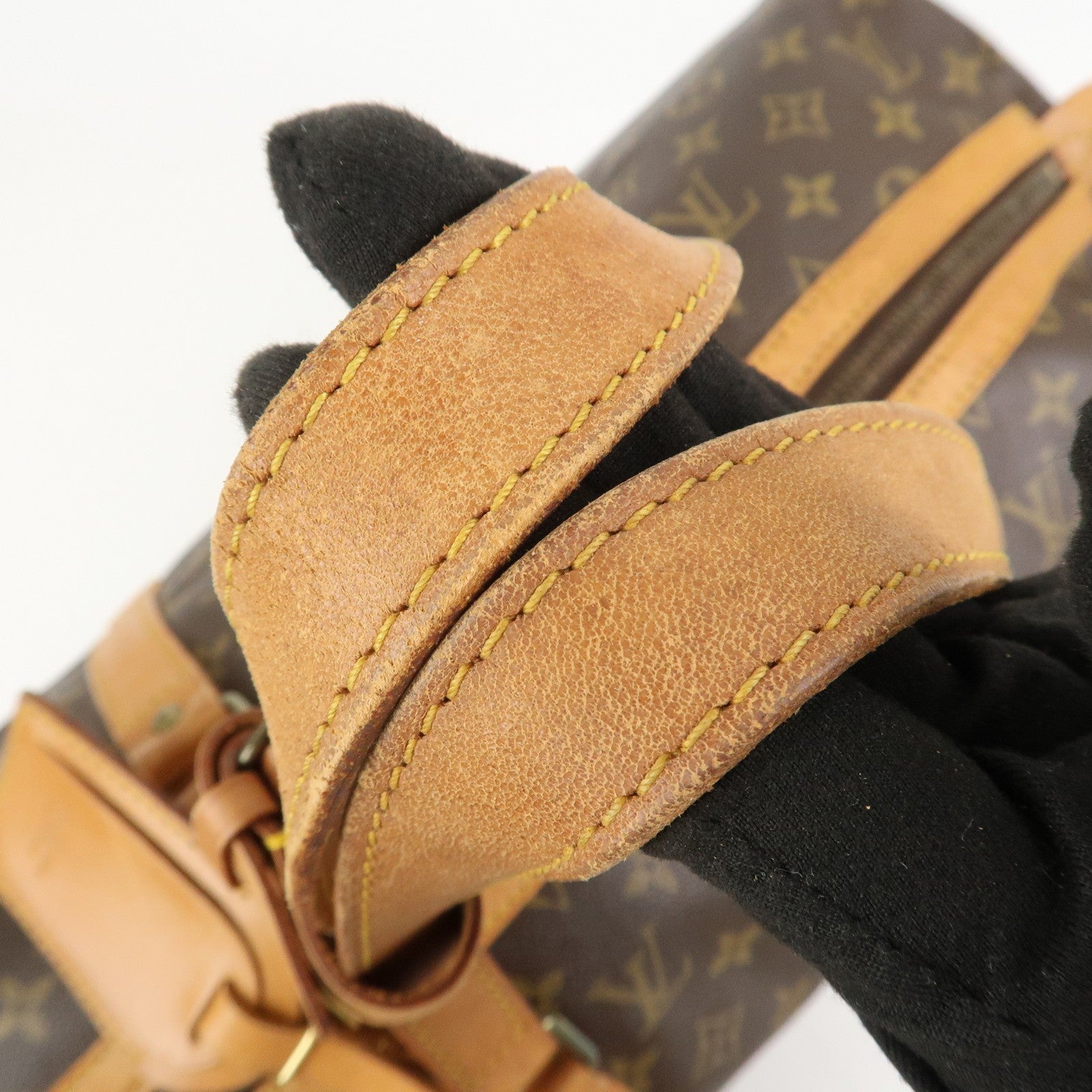 Louis Vuitton Monogram Sac Souple 45 Boston Bag - Brown, Monogram Canvas