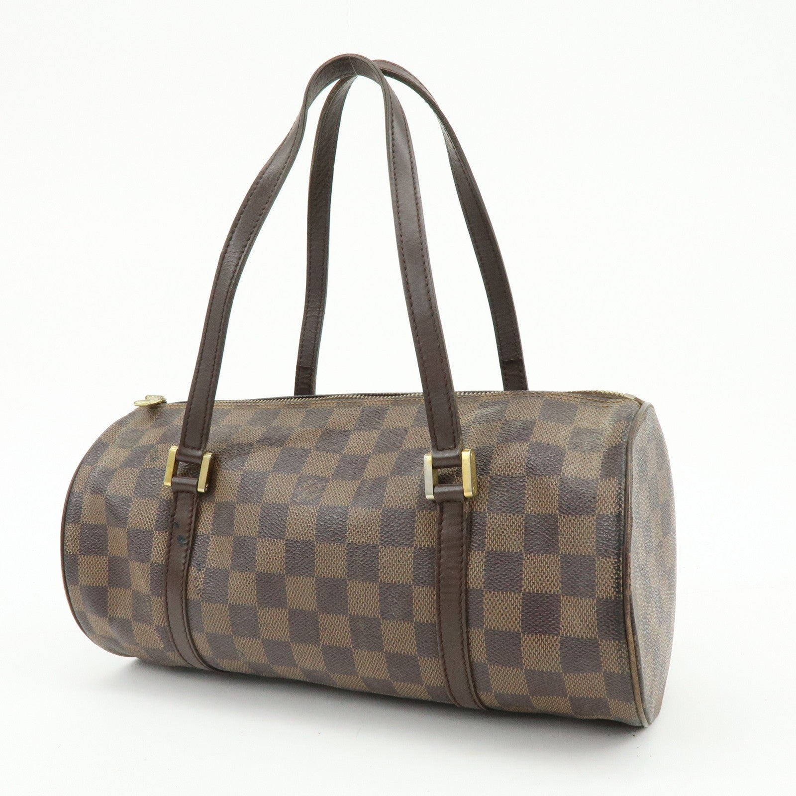 Louis Vuitton Papillon 30 Hand Bag - Damier Ebene, Canvas