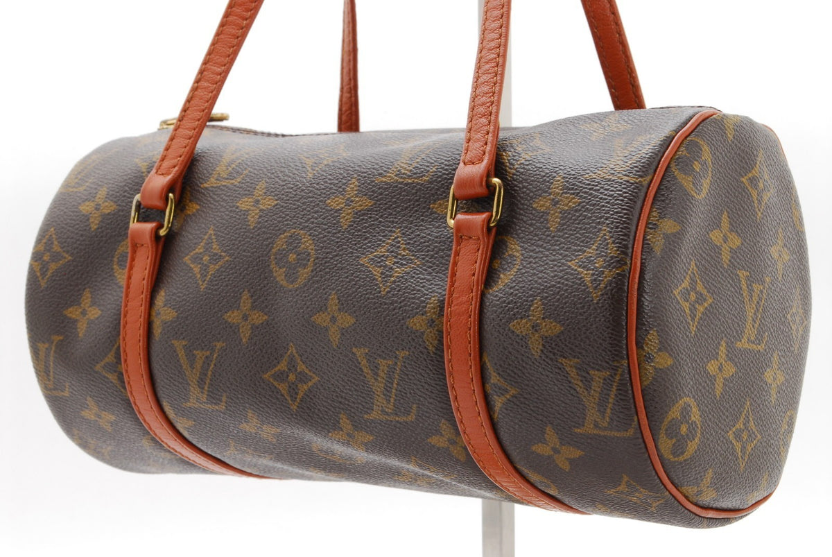 Louis Vuitton Papillon 26 Hand Bag - Brown, Leather