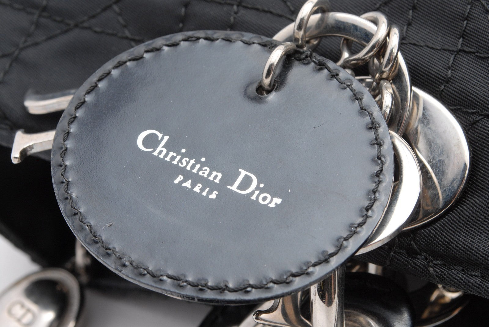 Dior Lady Dior Handbag - Black, Nylon