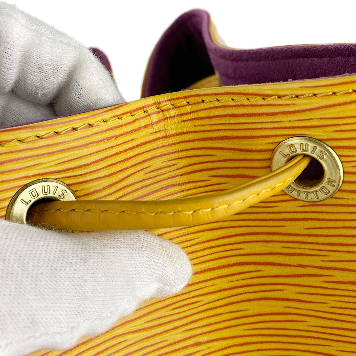 Louis Vuitton Noe Shoulder Bag - Yellow, Leather