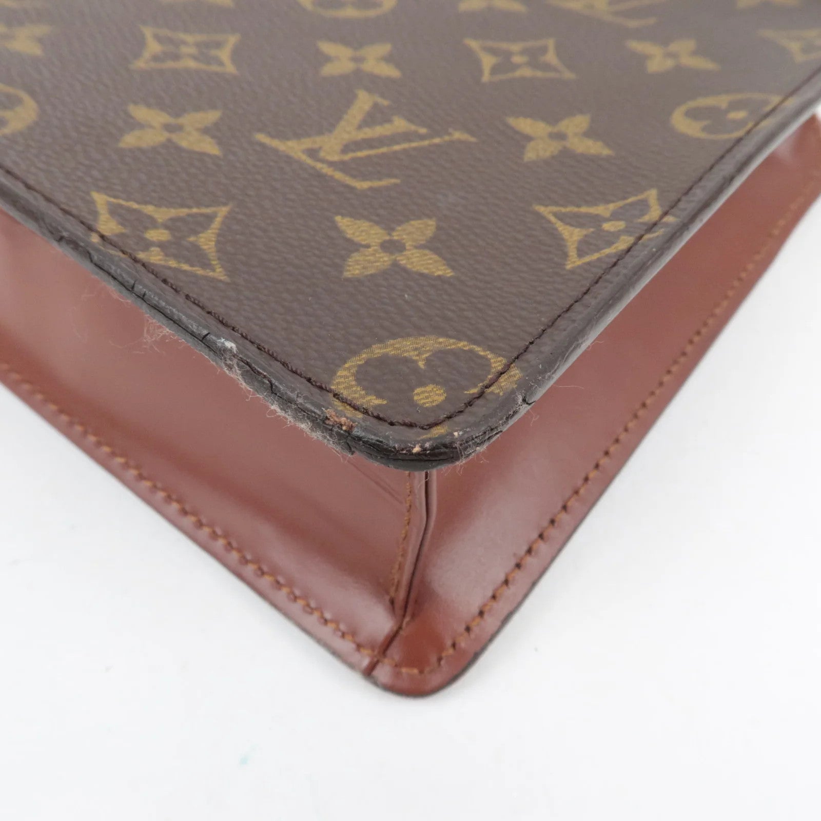Louis Vuitton Monogram Pochette Homme Clutch Bag - Monogram, Canvas, Leather