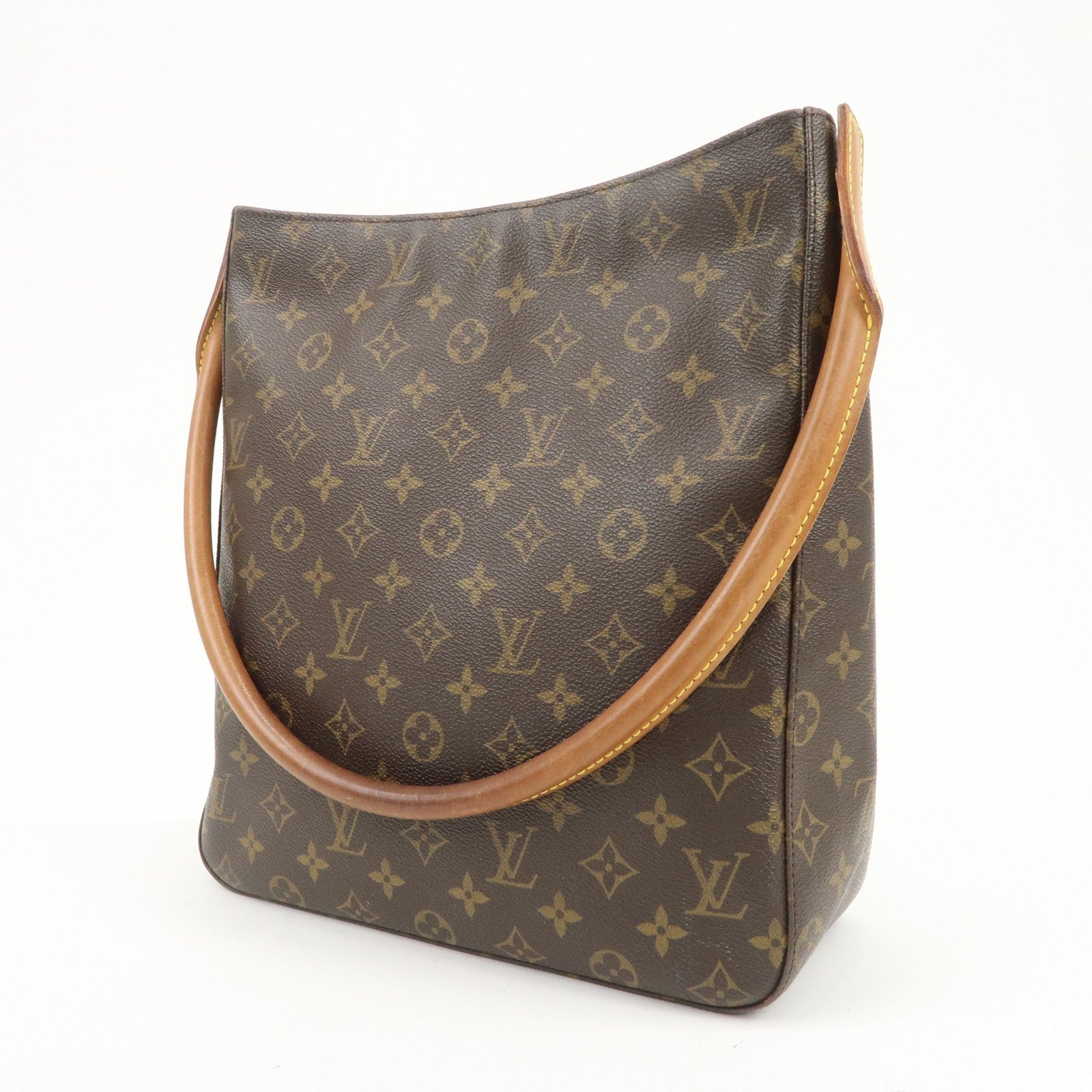Louis Vuitton Monogram Looping GM Shoulder Bag - Brown, Canvas