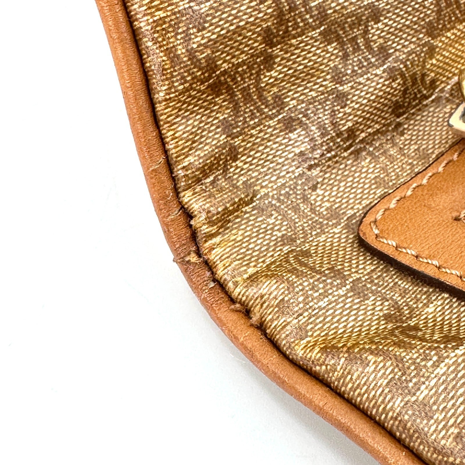 Celine Macadam Clutch Bag - Beige, PVC