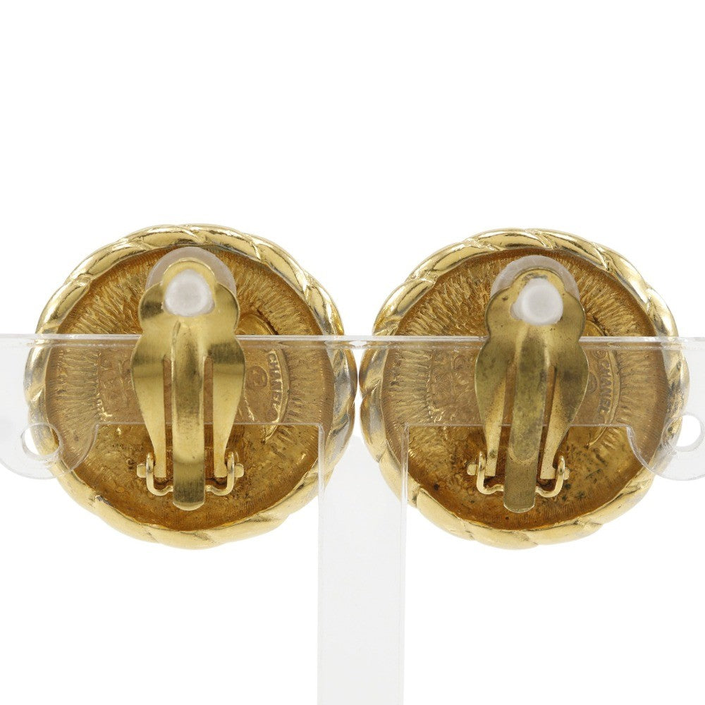 Chanel COCO Mark Earring - Gold, Plated Gold