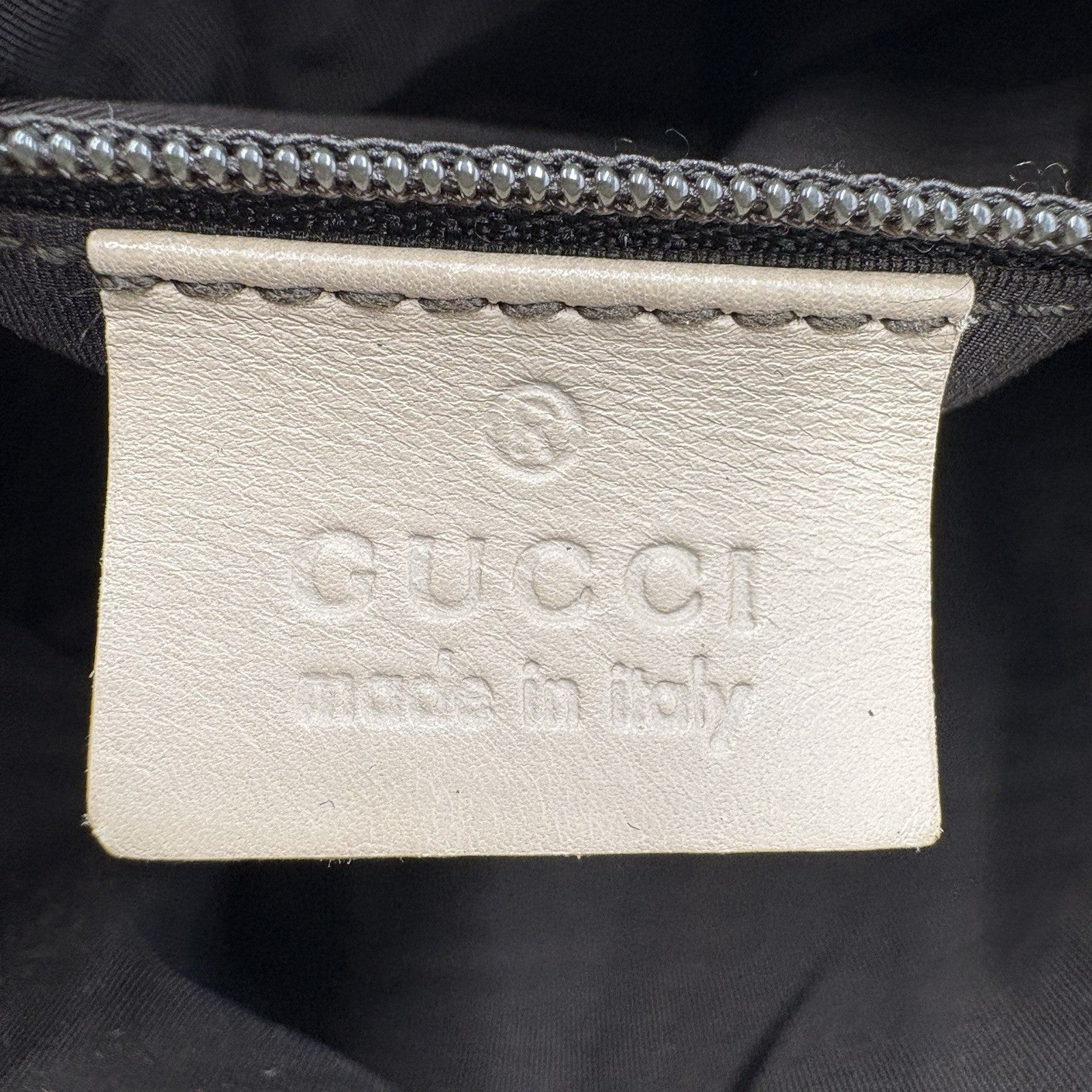 Gucci GG Mini Boston Handbag - Beige, Canvas