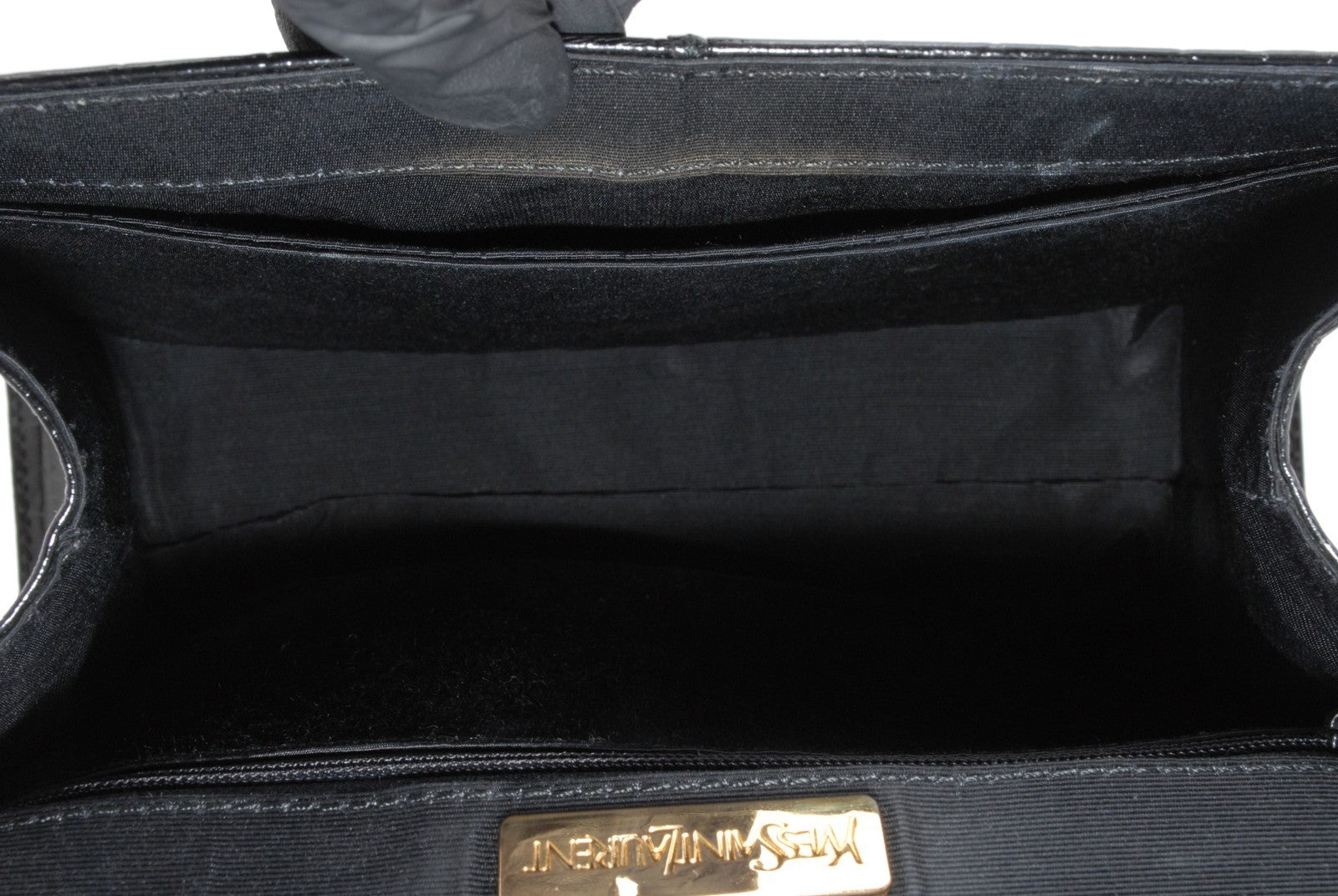 Yves Saint Laurent YSL Top Handle Bag - Black, Leather