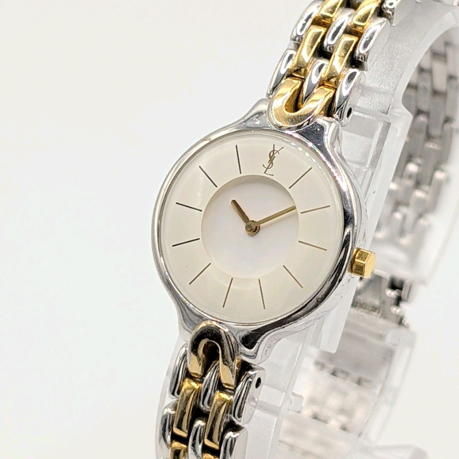 Yves Saint Laurent 5421-H08070 Watch - Gold Silver Combi, Metal