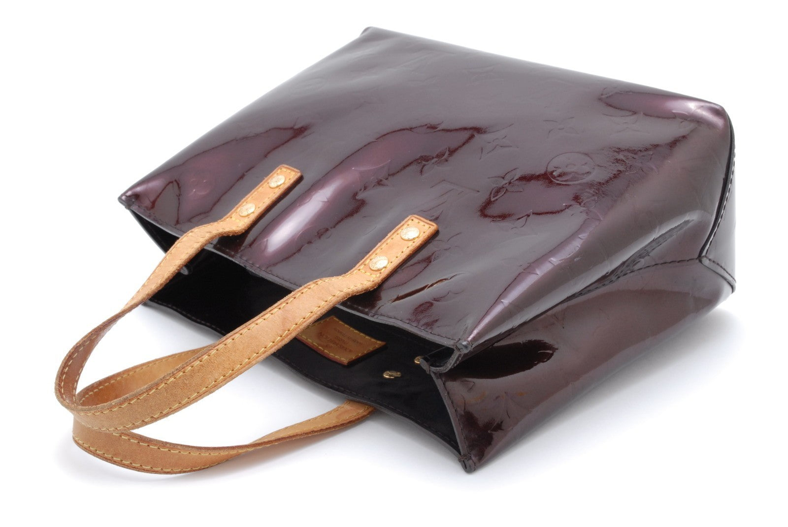 Louis Vuitton Reade PM Hand Bag - Amarante, Patent Leather