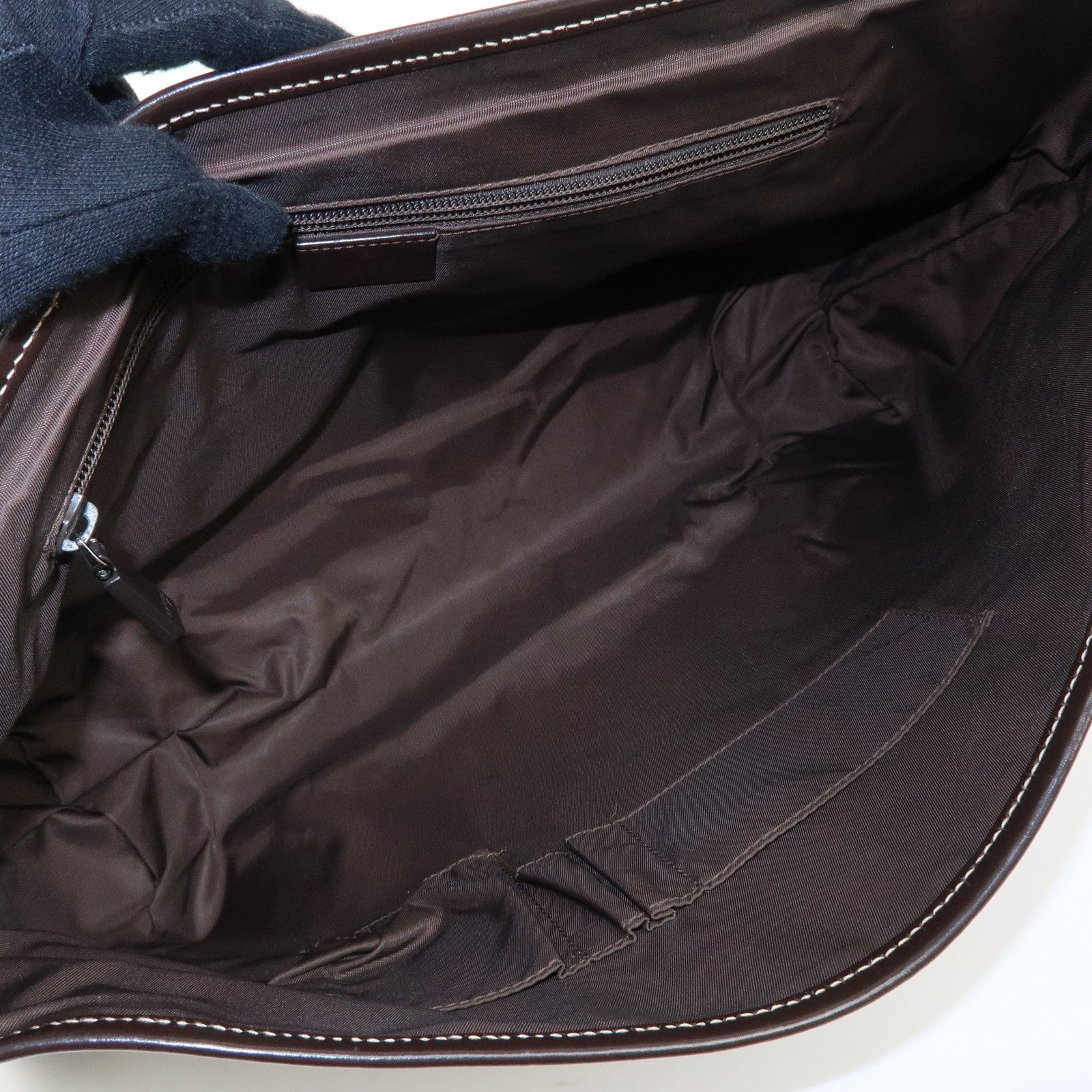 Gucci Shoulder Bag - Brown, GG Supreme, Leather