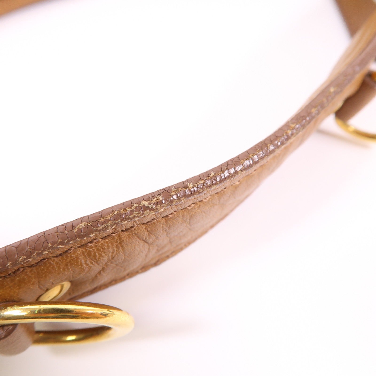Burberry GHW Shoulder Bag - Brown, Calfskin Leather