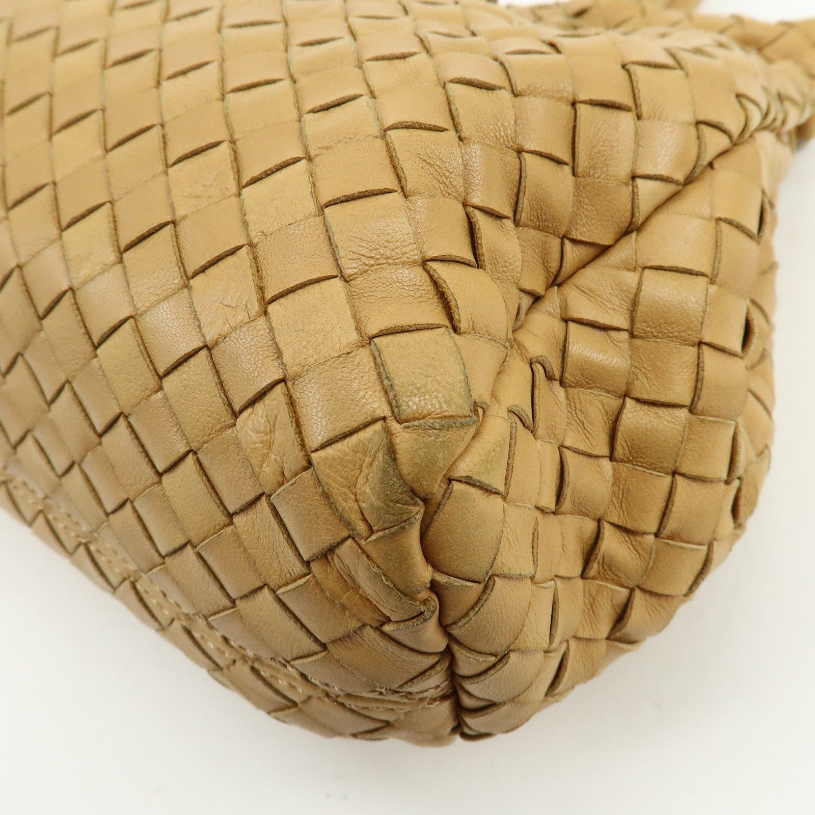 Bottega Veneta Intrecciato Hand Shoulder Bag - Brown, Nappa Leather