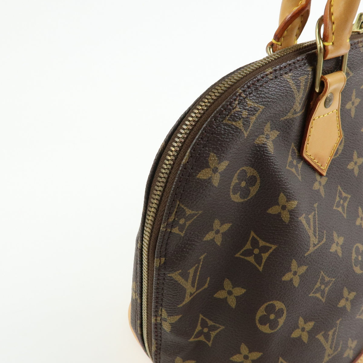 Louis Vuitton Alma PM Handbag - Brown, Monogram Canvas