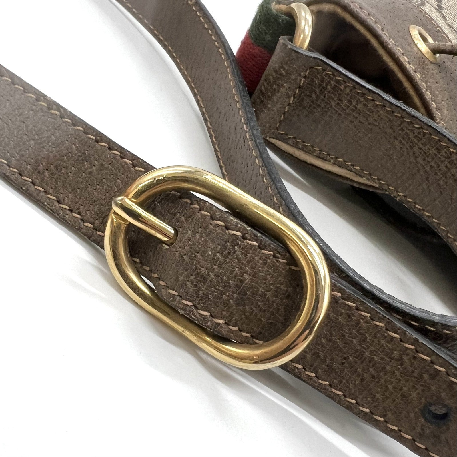 Gucci Sherry Line Shoulder Bag - Brown, Leather