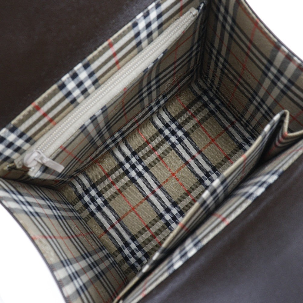 Burberry Box Handbag - Brown, Calfskin