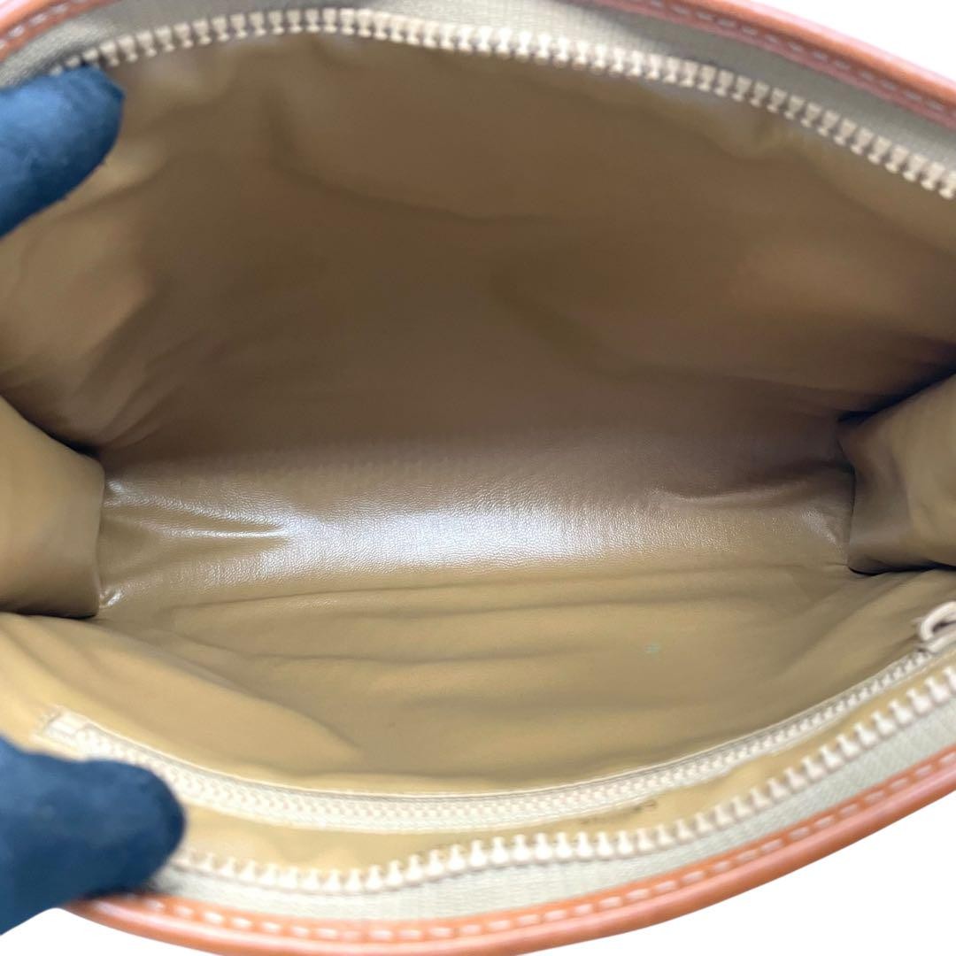 Celine s67 Magadam Clutch Bag - Brown, PVC Leather