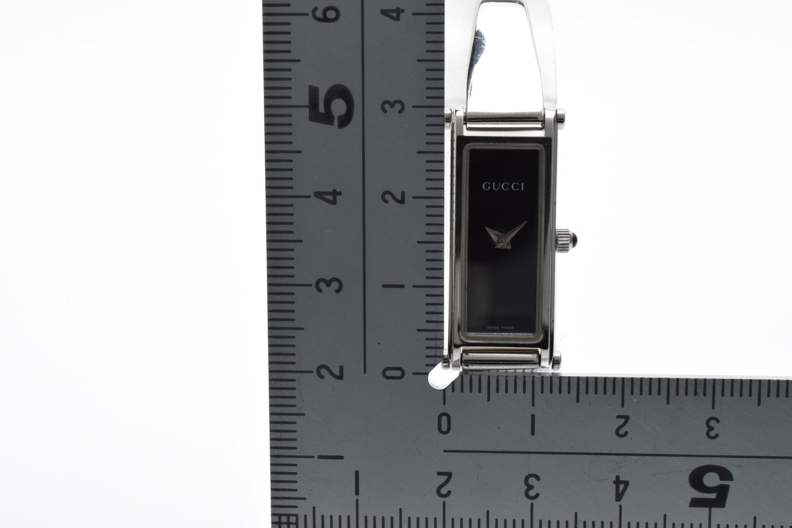 Gucci 1500L Wristwatch - Black, Stainless Steel