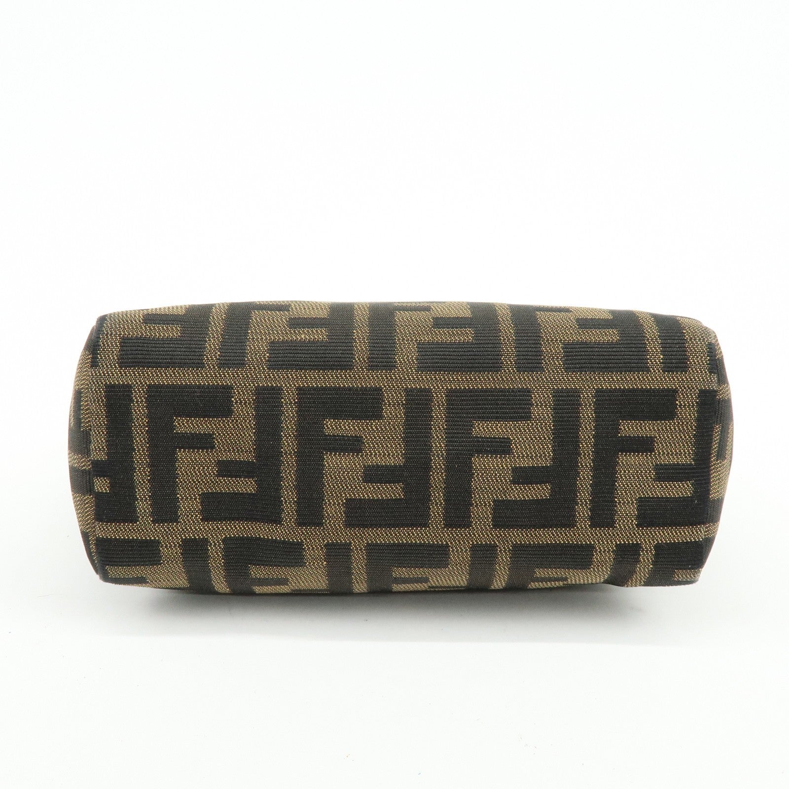 Fendi Hand Bag - Brown, Black, Navy, Canvas, Leather