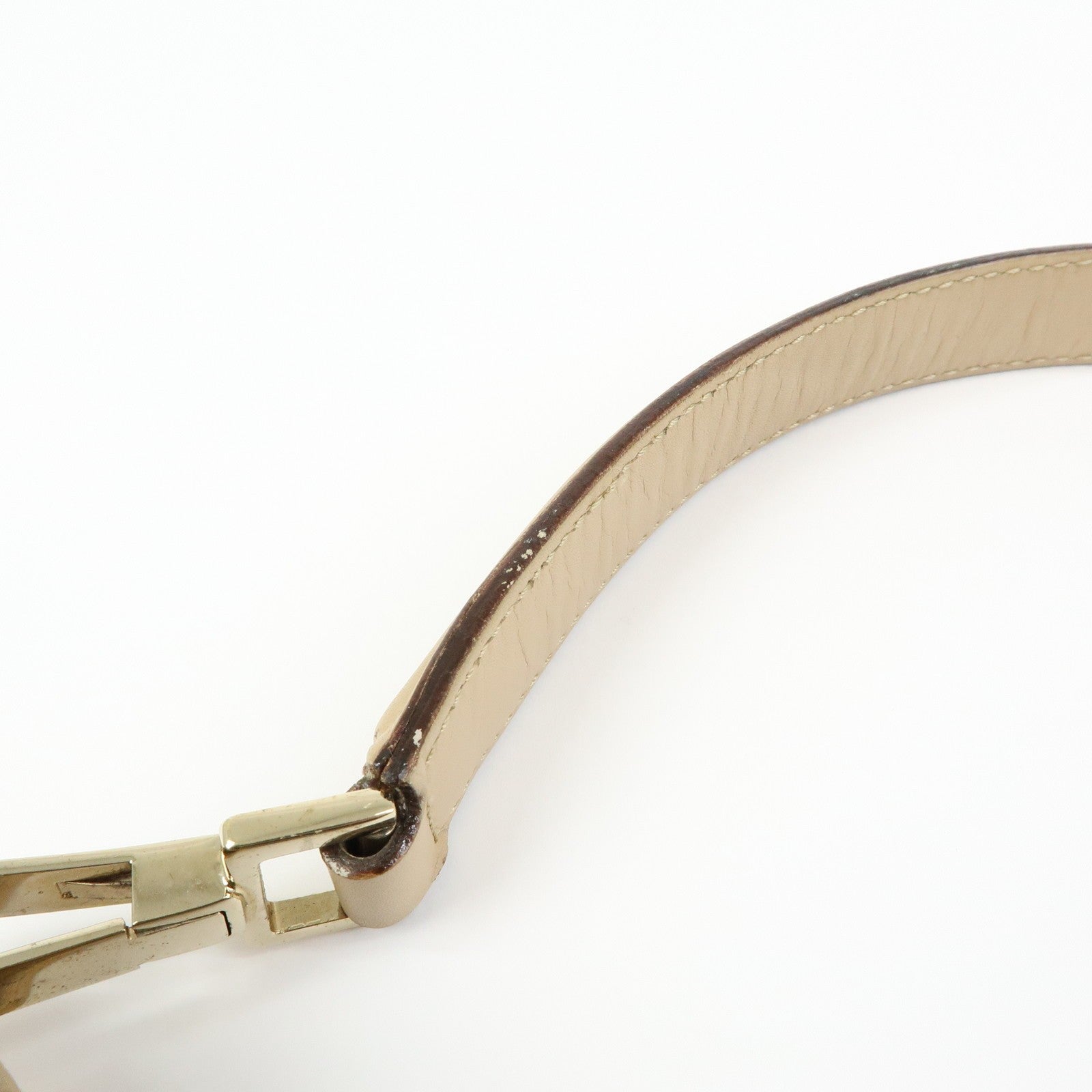 Gucci Shoulder Hand Bag - Beige, GG Canvas, Leather