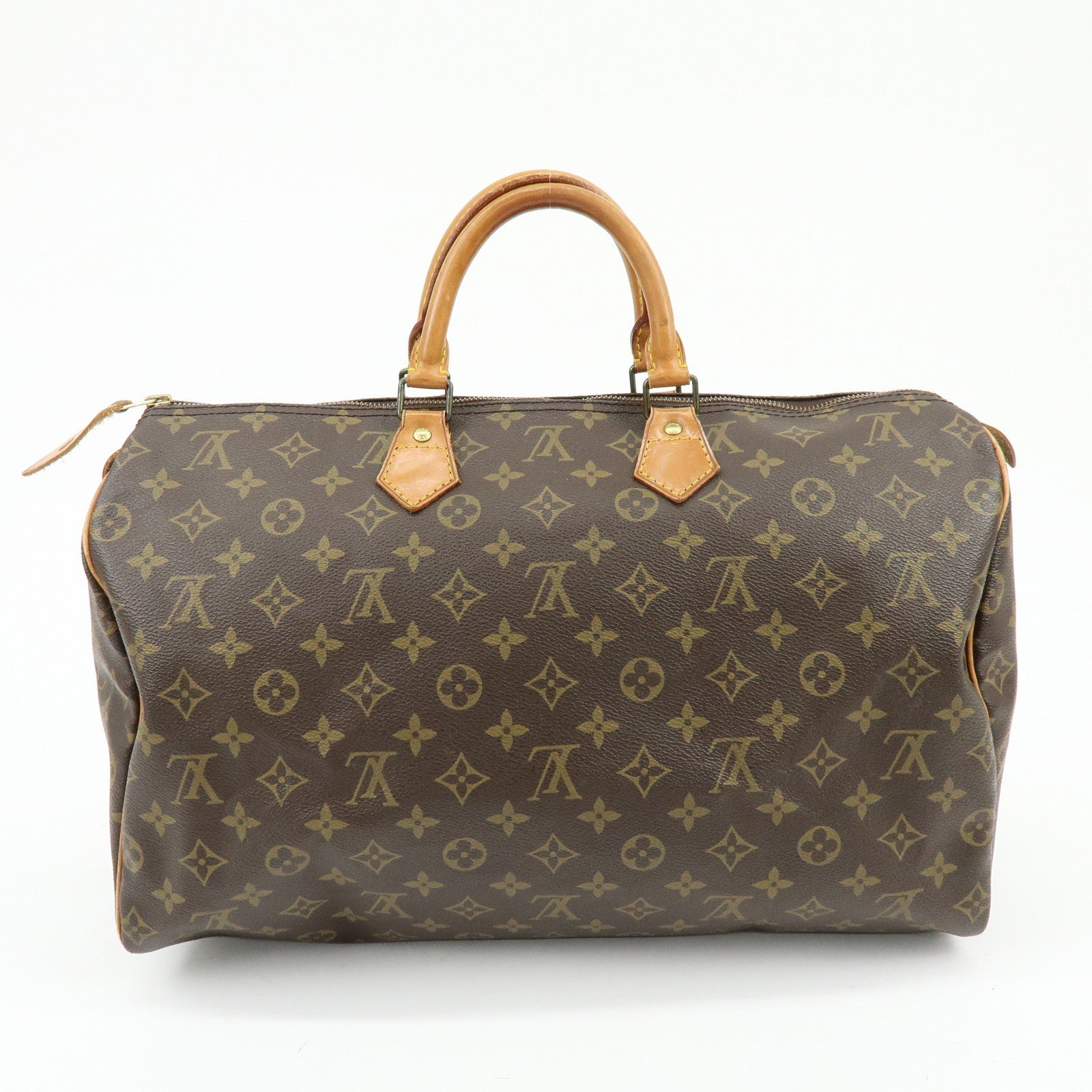 Louis Vuitton Speedy 40 Hand Bag - Brown, Canvas