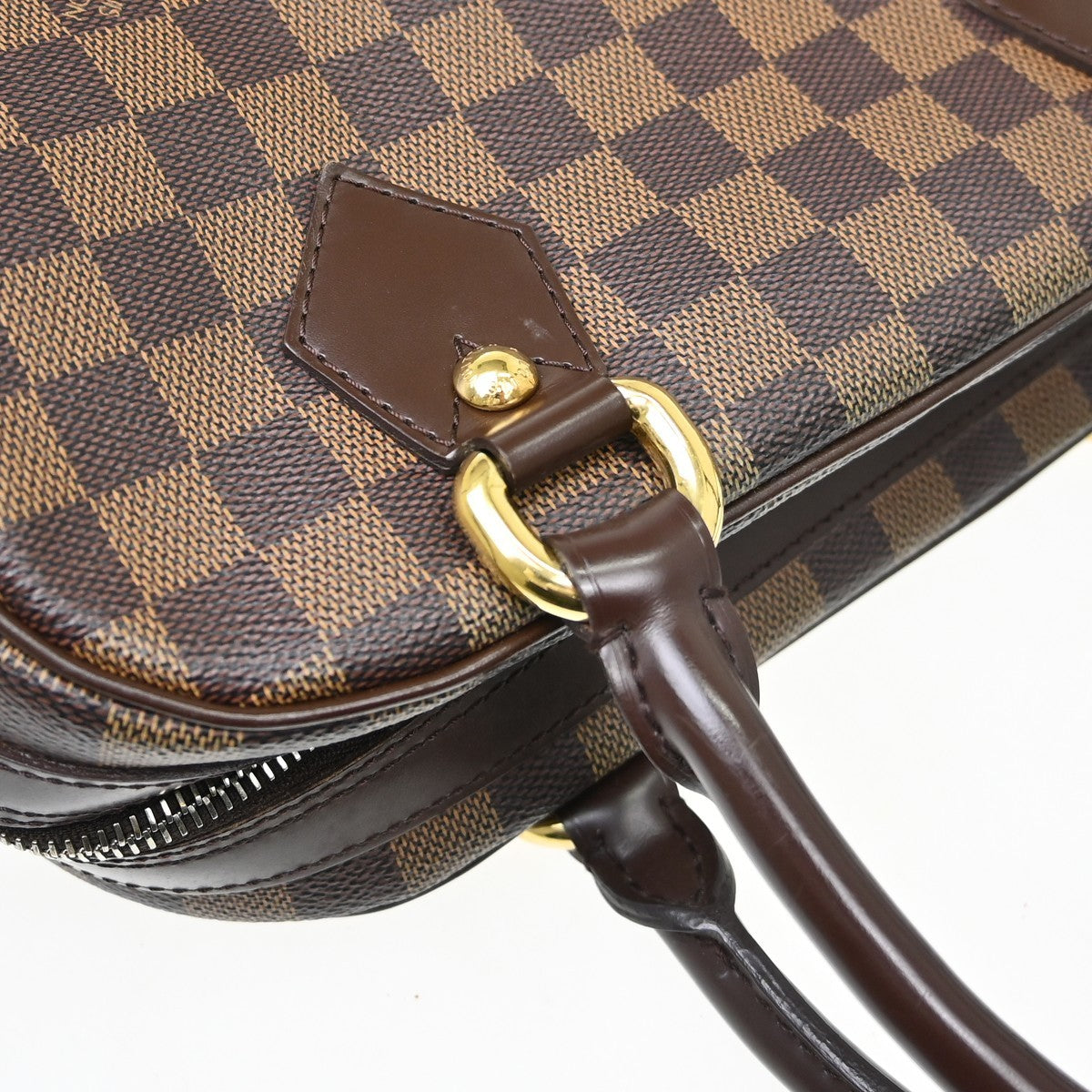 Louis Vuitton Damier Duomo Handbag - Brown, Damier Canvas, Leather