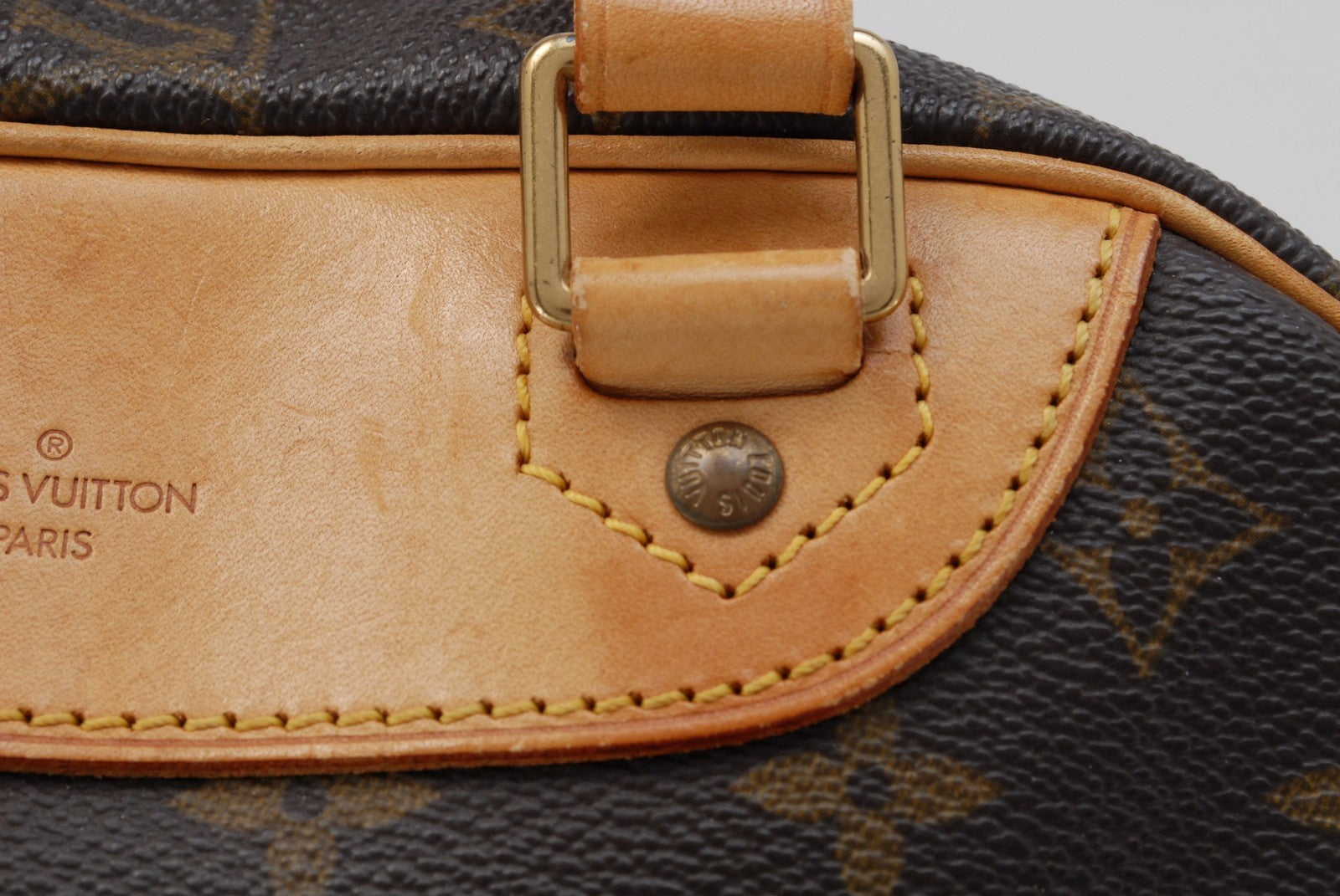 Louis Vuitton Excursion Monogram Hand Bag - Brown, Leather