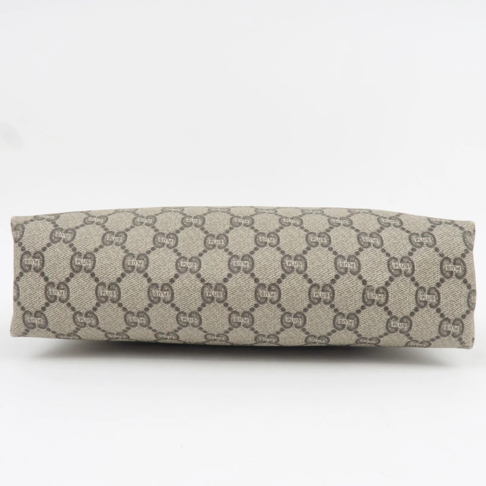 Gucci Old Gucci Clutch Bag - Beige, Brown, GG Plus Leather