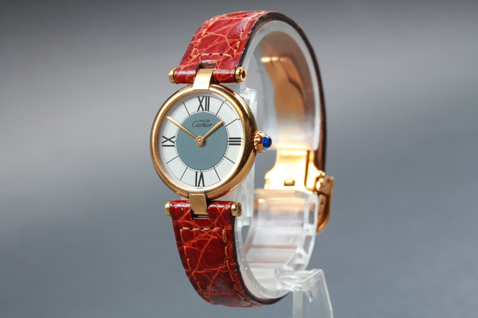 Cartier Vermeil Wristwatch - Gold, Stainless Steel