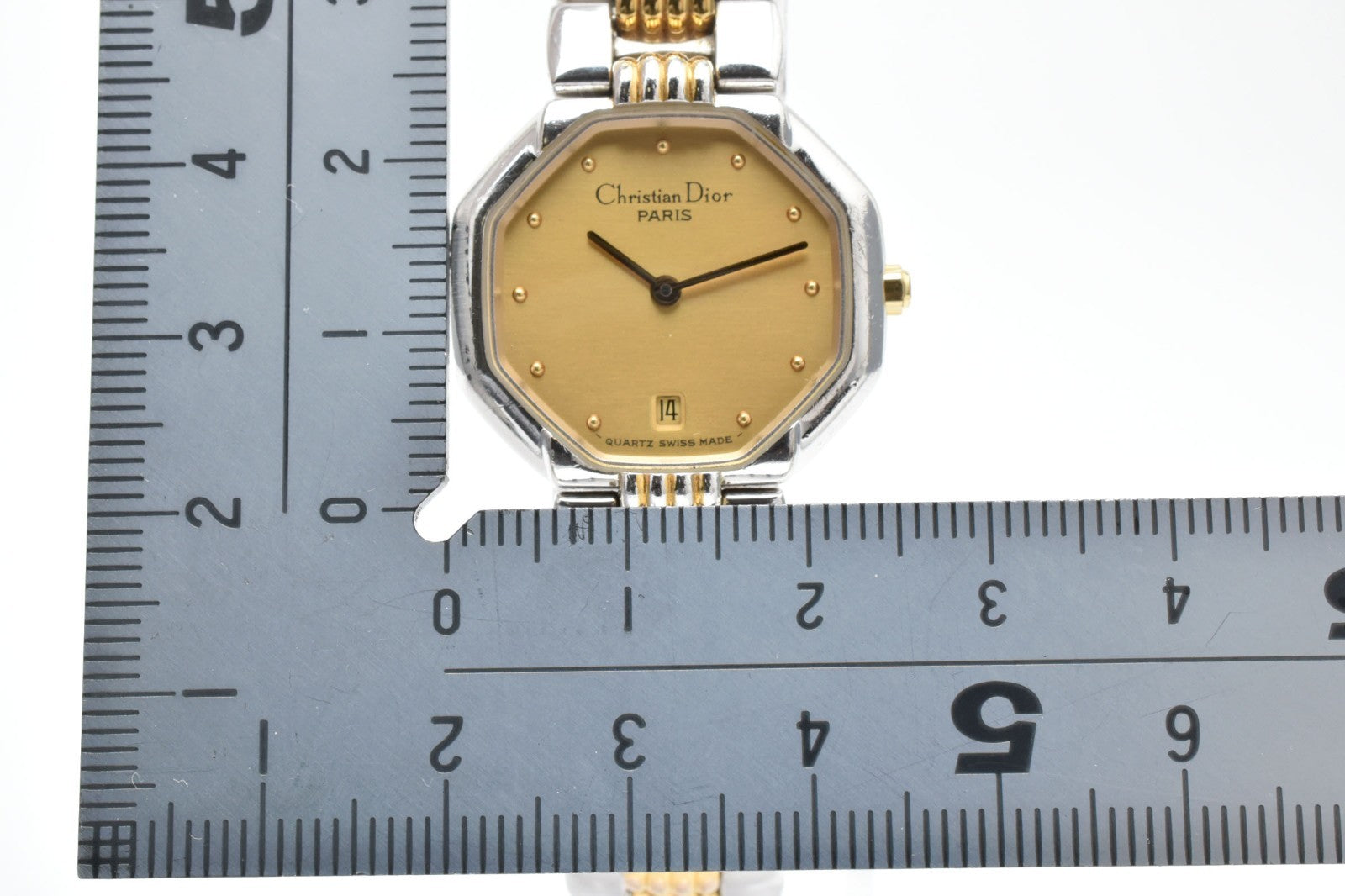 Dior Christian Dior 48.203 Wristwatch - Gold, Stainless Steel