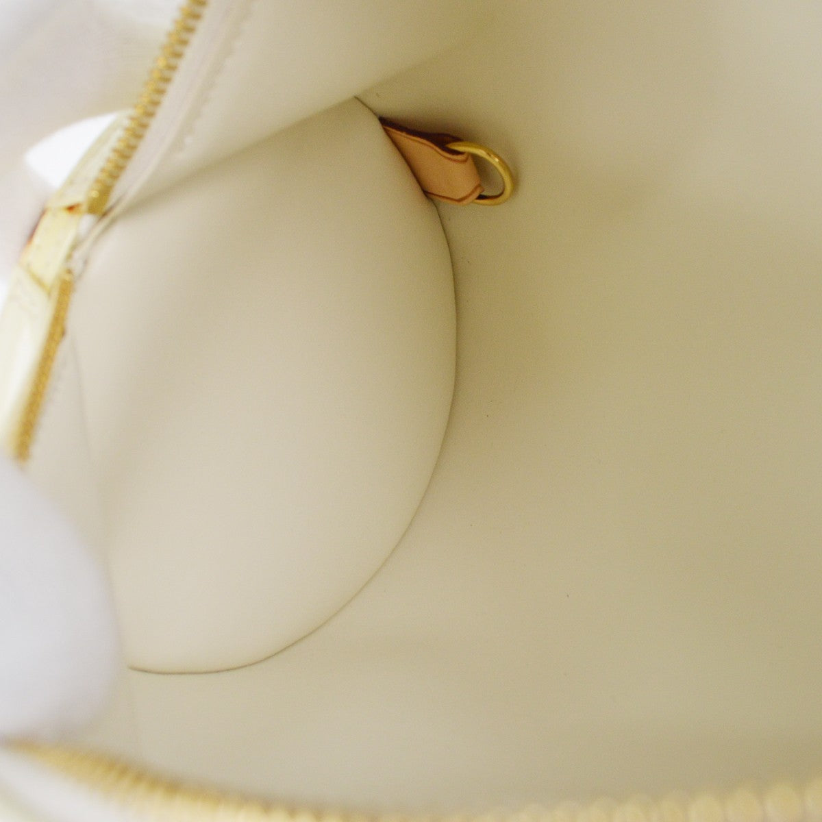 Louis Vuitton Bedford Handbag - White, Patent Leather