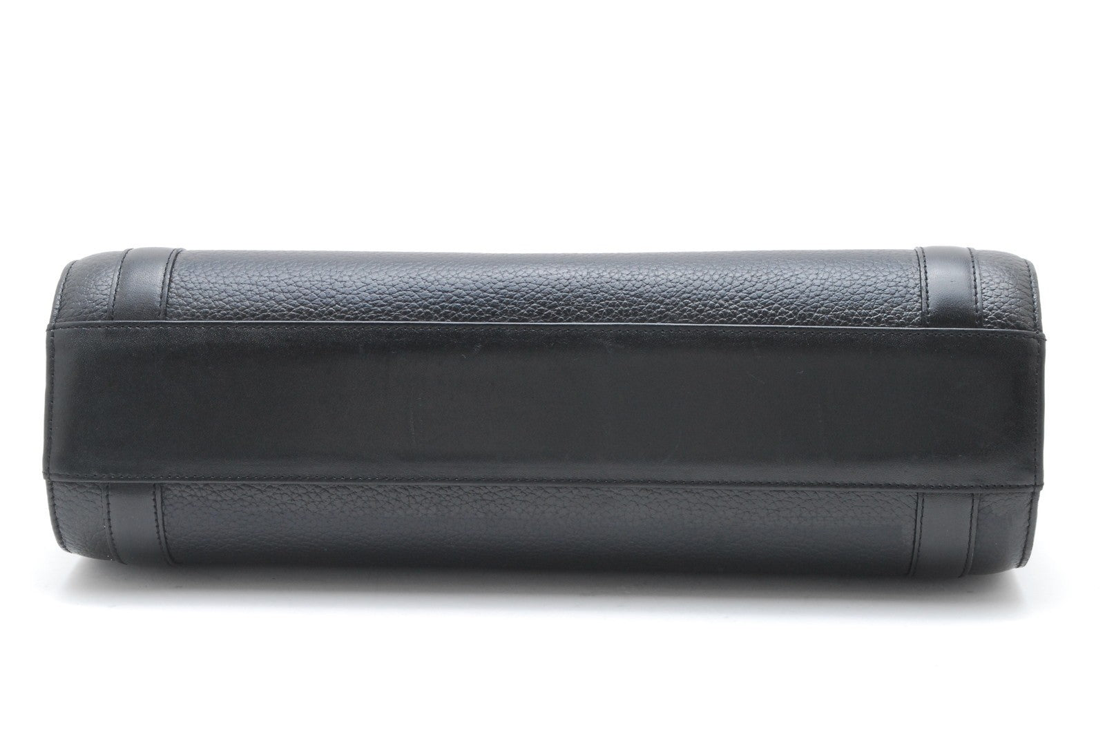 Burberry Nova Check Hand Tote Bag - Black, Leather