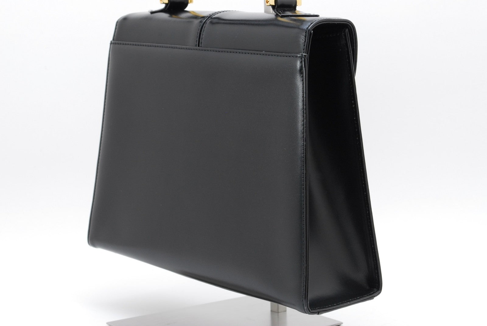 Saint Laurent Shoulder 2Way Hand Tote Bag - Black, Leather