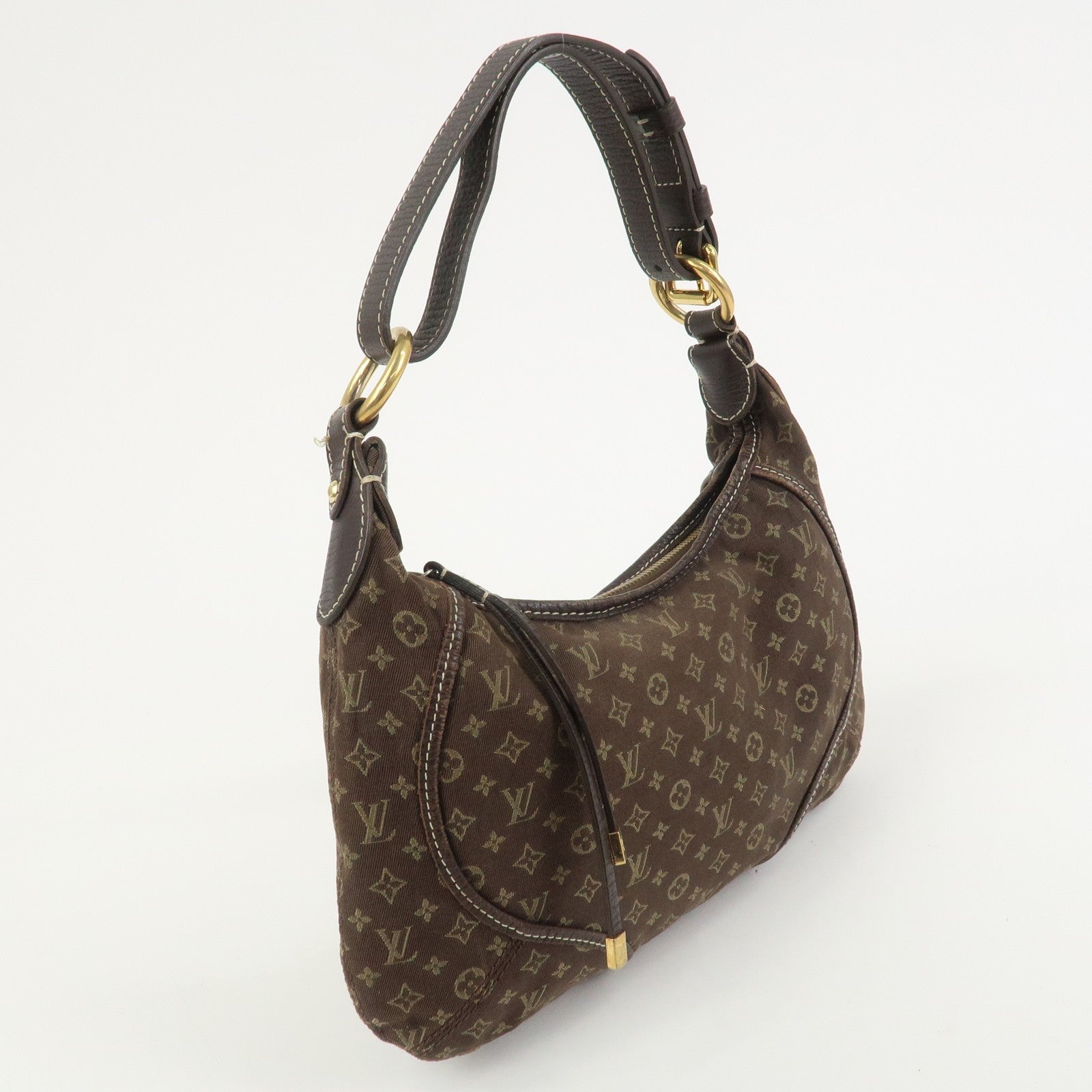 Louis Vuitton Monogram Mini Lin Manon PM Shoulder Bag - Brown, Canvas