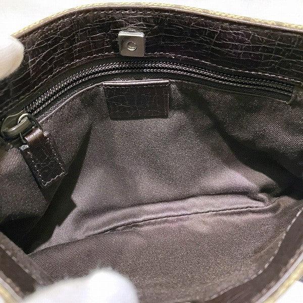 Gucci GG Supreme Handbag - Beige x Dark Brown, Coated Canvas