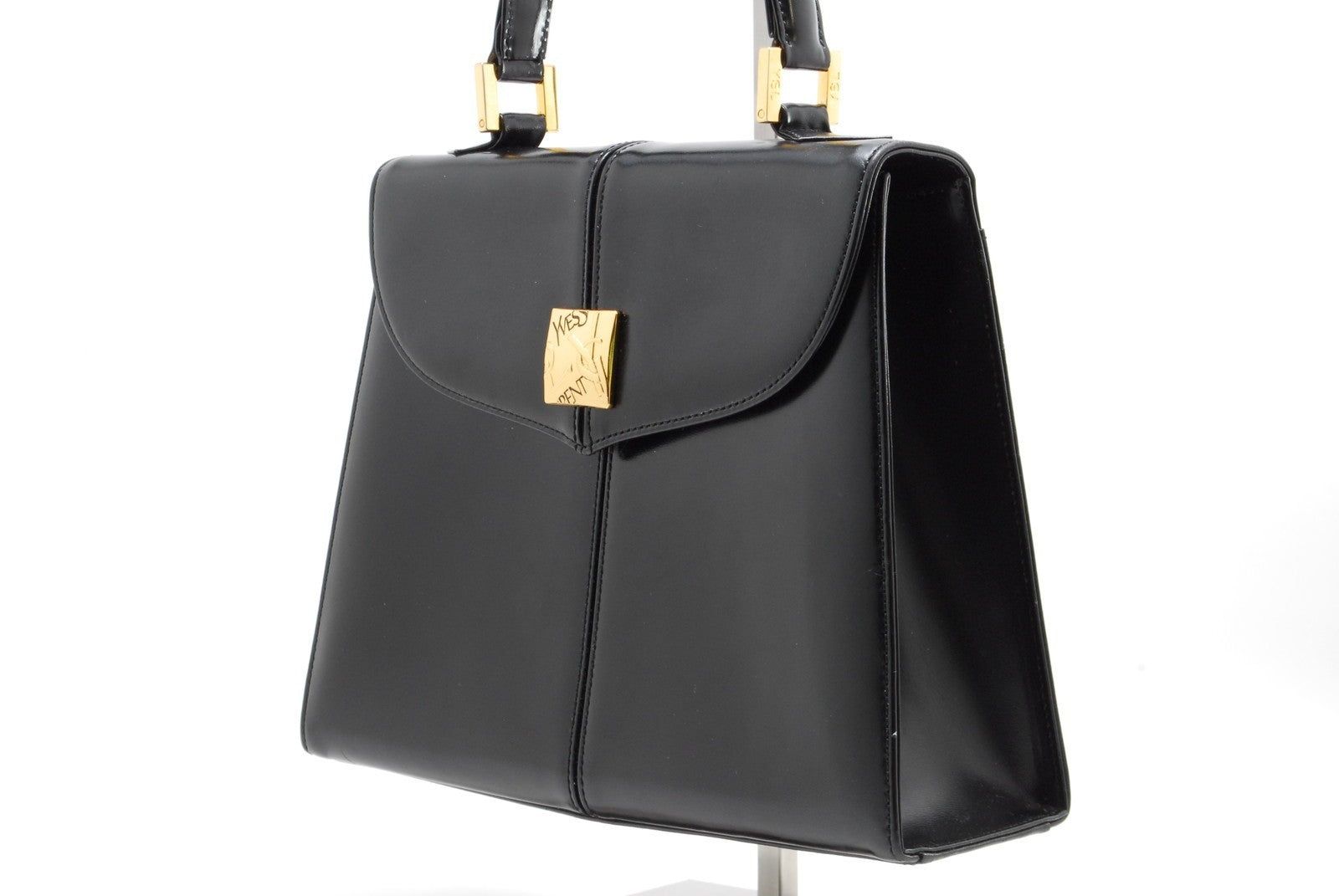 Saint Laurent Hand Tote Bag - Black, Leather