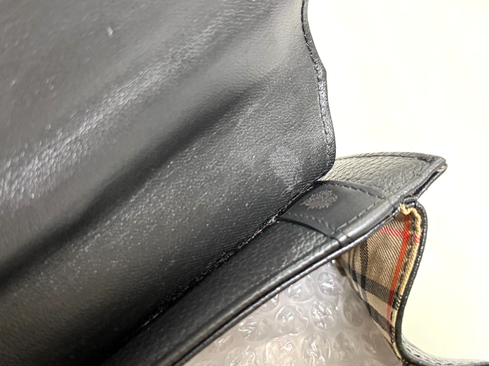Burberry Vintage Handbag - Black, Leather