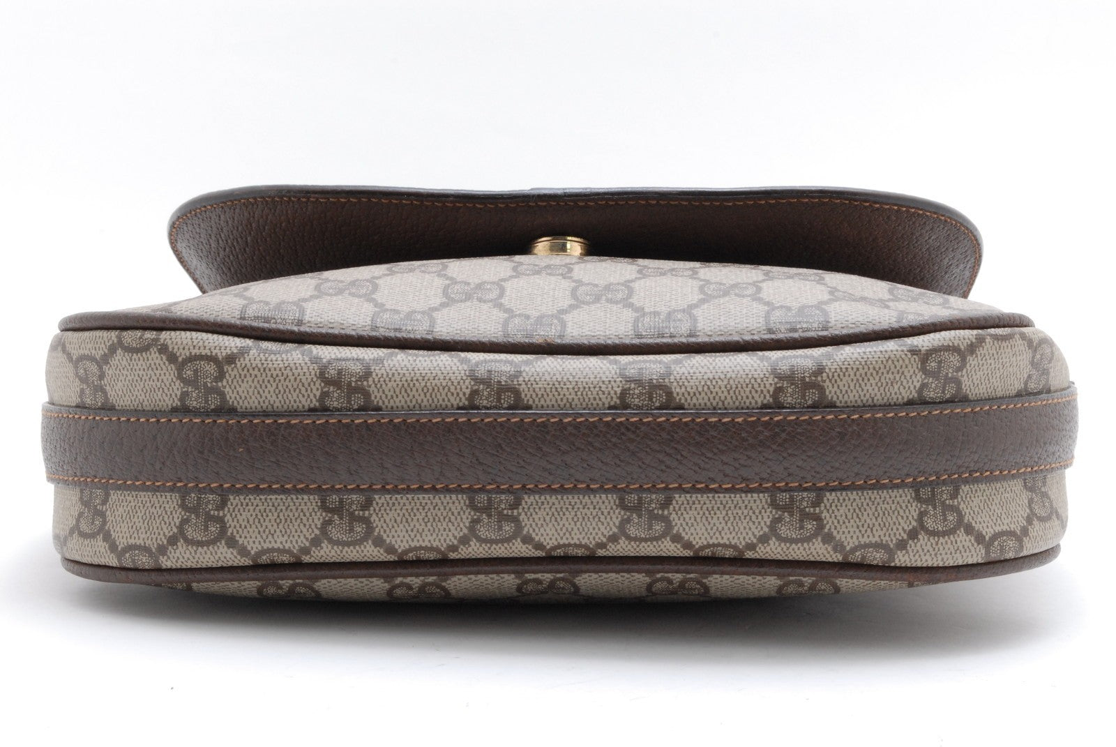 Gucci GG Supreme Shoulder Bag - Beige Brown, PVC