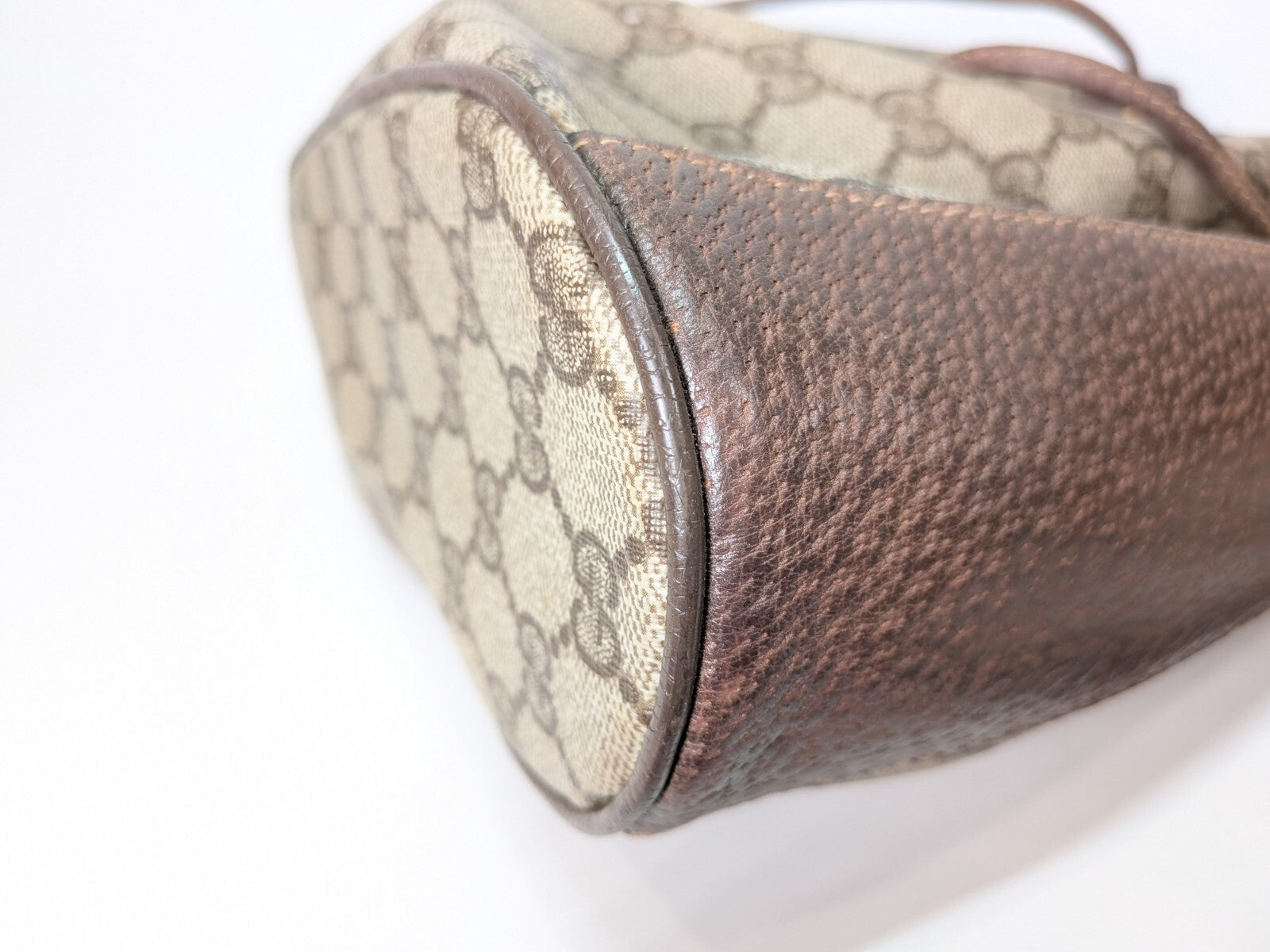 Gucci Sherry Shoulder Bag - Brown, PVC