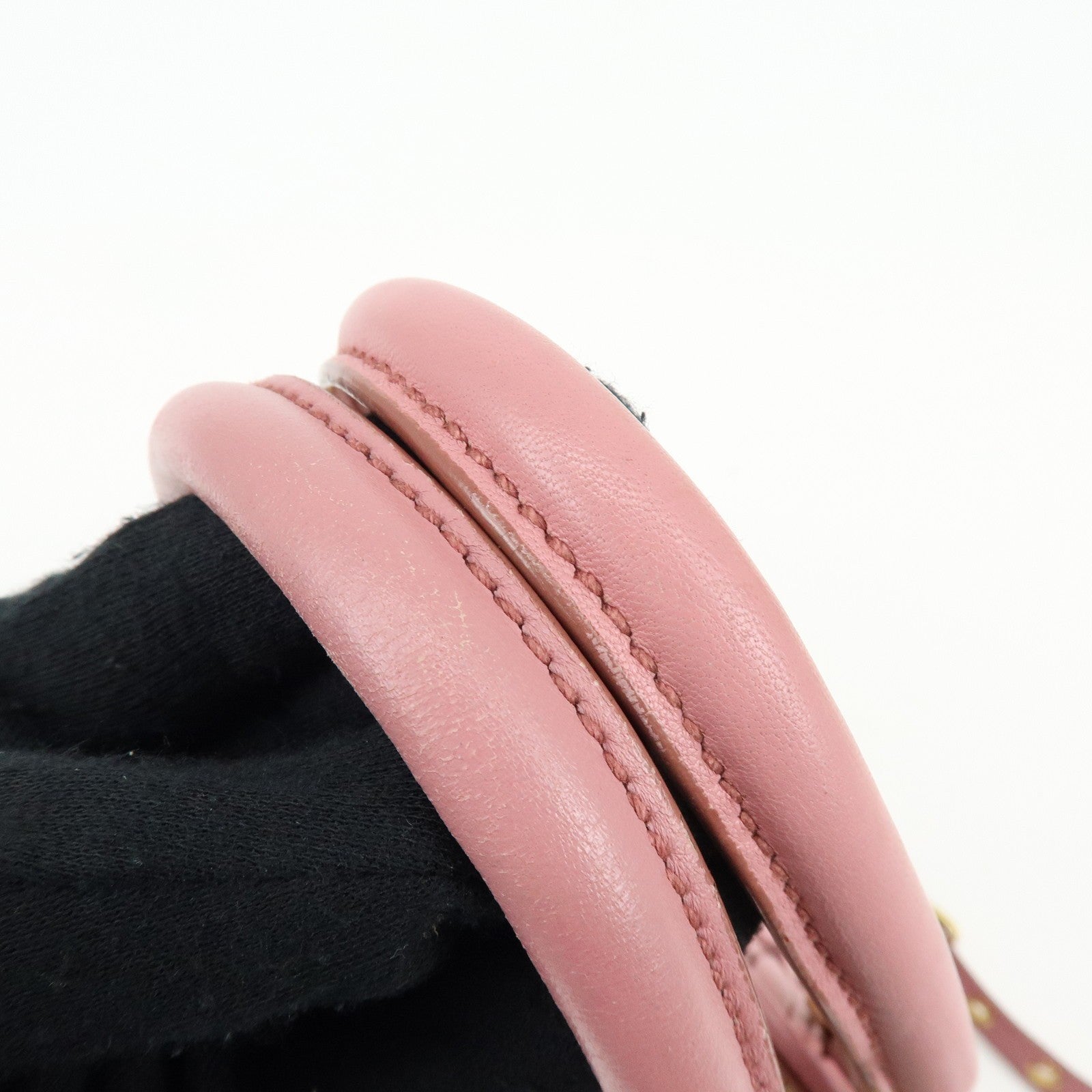 Miu Miu Matelasse 2Way Hand Bag - Pink, Nappa Leather