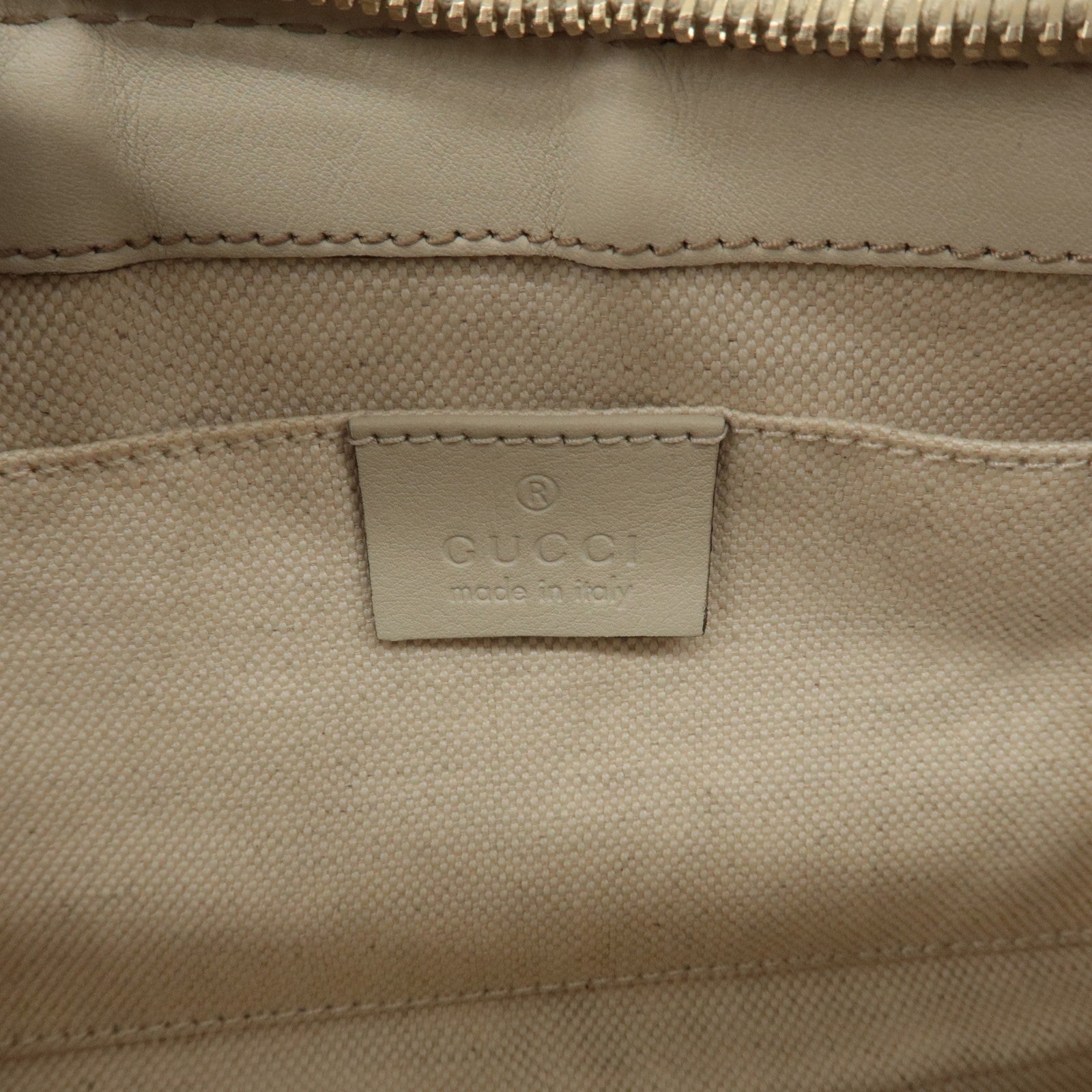 Gucci Hand Bag - Ivory, Leather