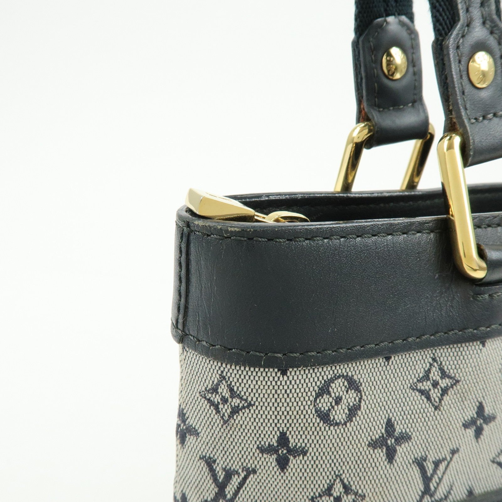 Louis Vuitton Lin Hand Bag - Blue, Monogram Mini Canvas