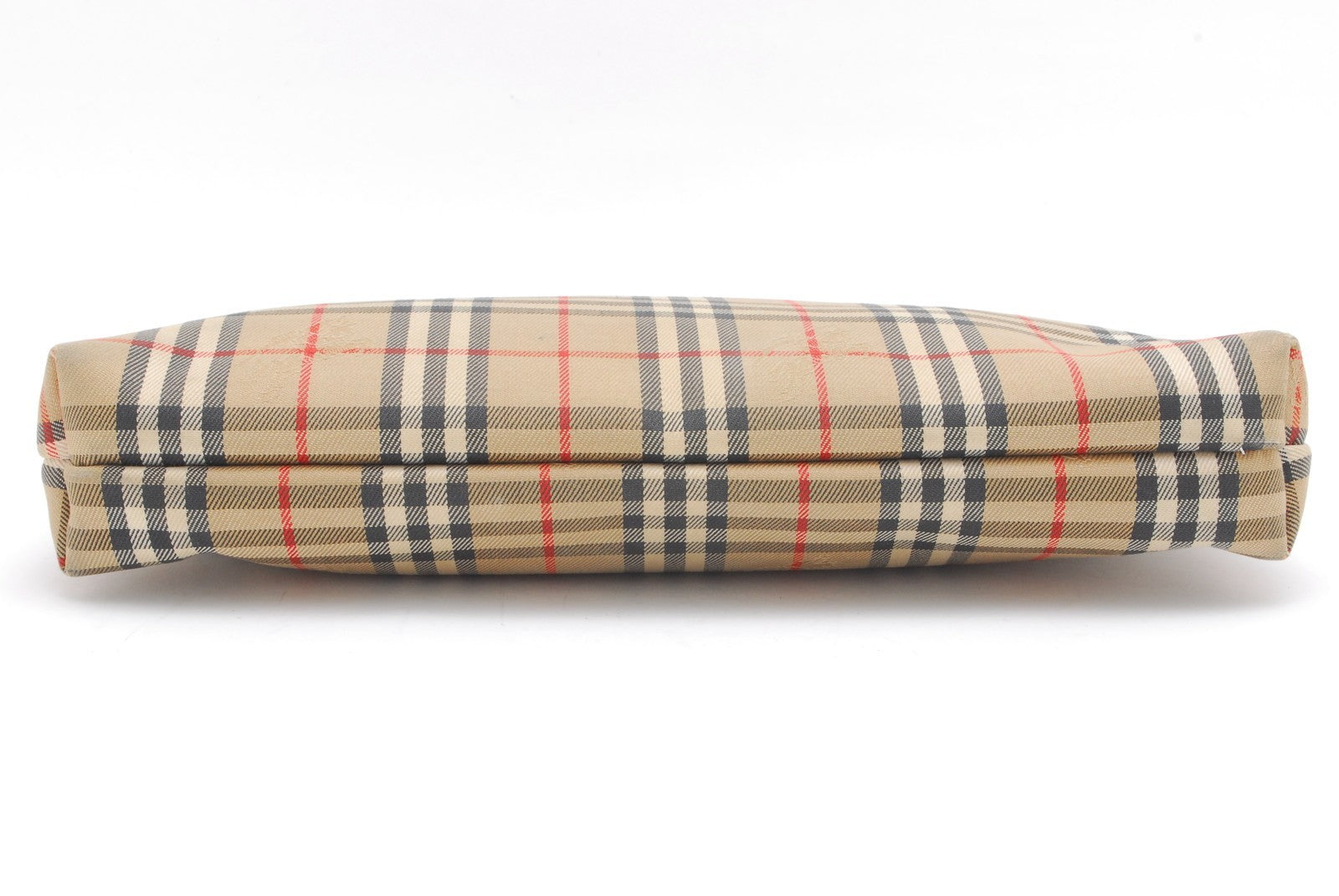Burberry Nova Check Clutch Bag - Beige, Canvas