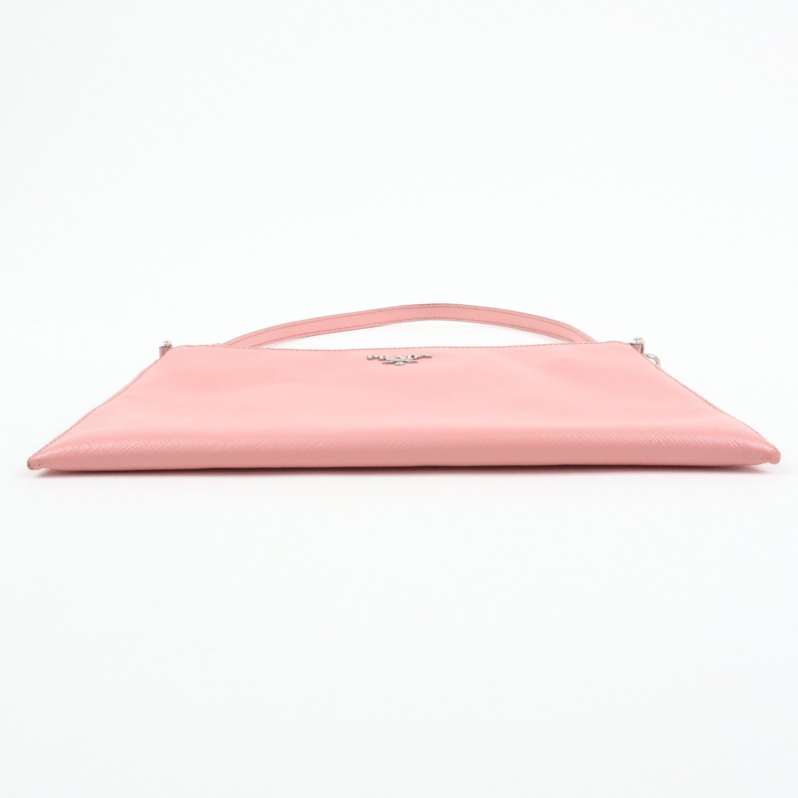 Prada 2way Bag - Pink, Saffiano Leather