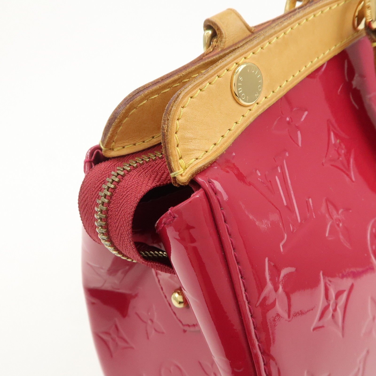 Louis Vuitton Vernis Brea MM 2Way Bag - Rose Indien, Vernis Leather